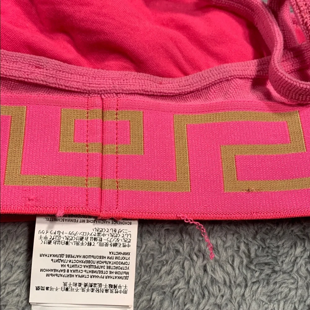 Versace medusa Women's Pink Bralette 4 - Picture 11 of 11
